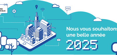 Les élus et les services du SMO Val de Loire Numérique vous souhaitent une très belle année 2025